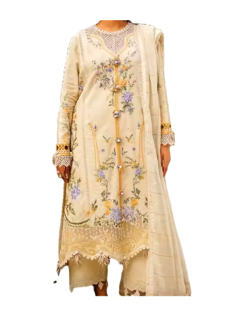 Pakistani lawn 3 pieces suits