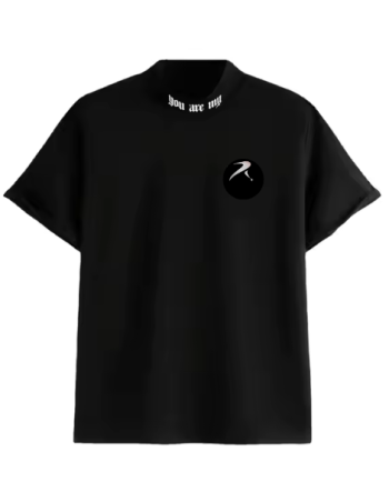 Black T-Shirt Short Sleeves