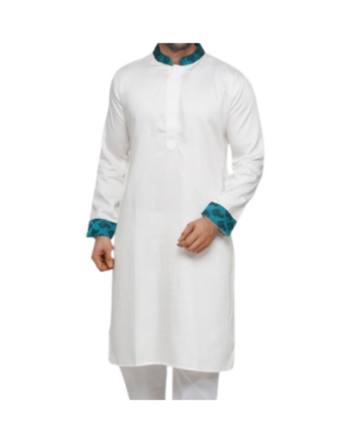 Solid Dyed Cotton Panjabi