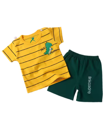 Casual Short Sleeve T-shirt Set