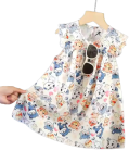 Toddler dress with animal