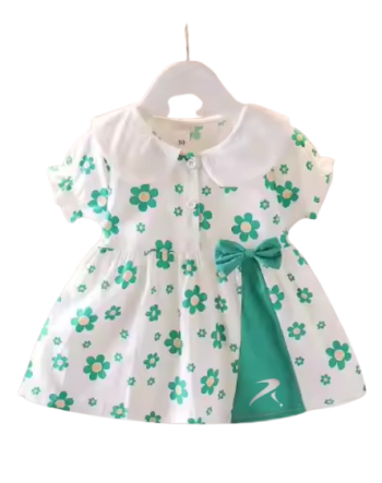 New summer floral dress for girls