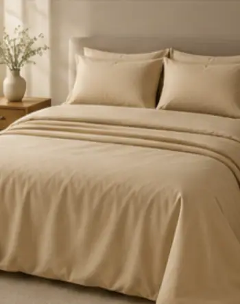 Pure Cotton Bedsheet Set - King Size | Rhampa Living Linen